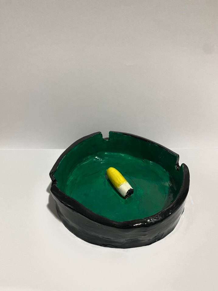 Seramik kül tablası - Görsel 2