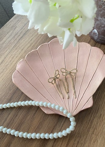 Pastel Bej Deniz Kabuğu Şeklinde dekorasyon ürünü - Görsel 4