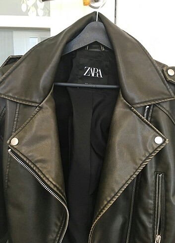 Zara xl beden deri ceket
