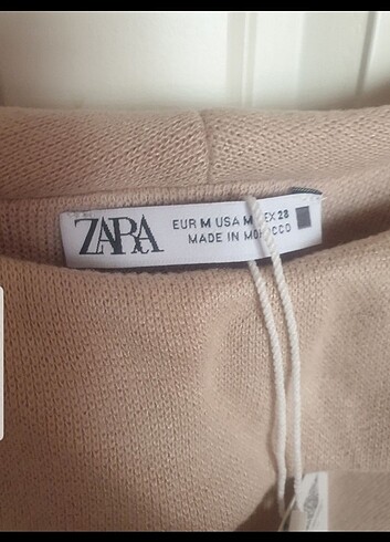 m Beden Zara orjinal kazak