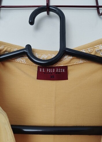 xs Beden sarı Renk US Polo tişört 