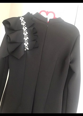 Trendyol & Milla Uzun Siyah Gotik Kadın Elbise