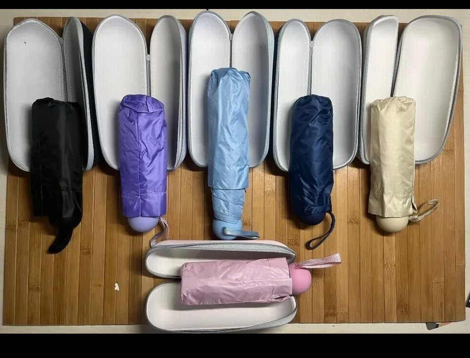 Çok Renkli Parlak Kadın Şemsiye Koruma - Görsel 2