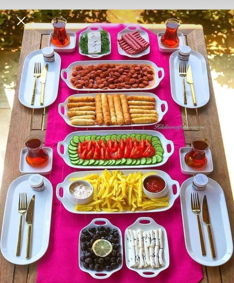 yemek sunum tabakları - Görsel 2