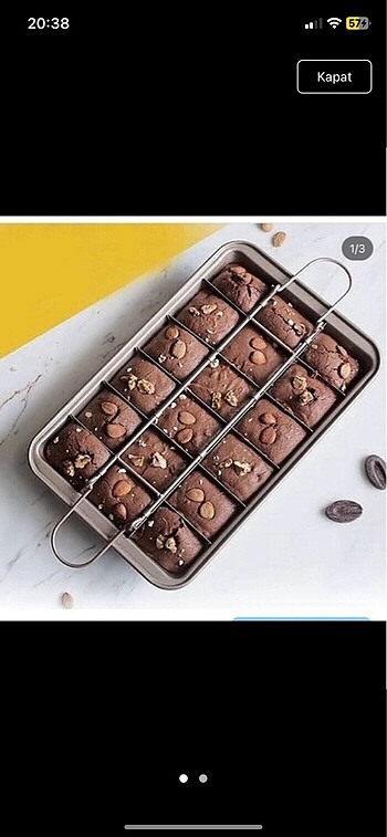 Arow dilimli kek kalıbı