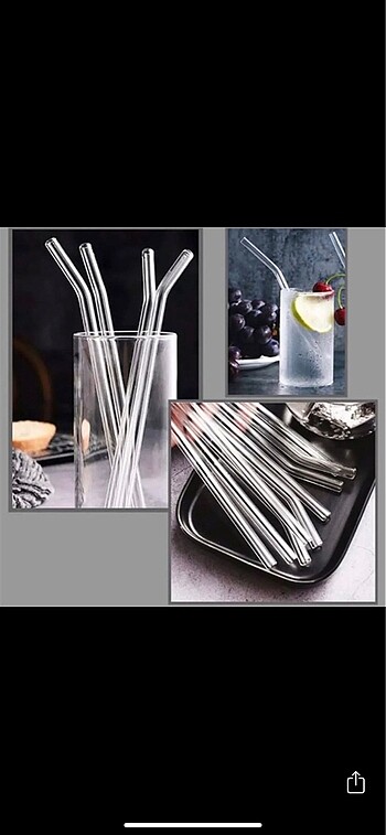 6lı cam pipet(2adet)