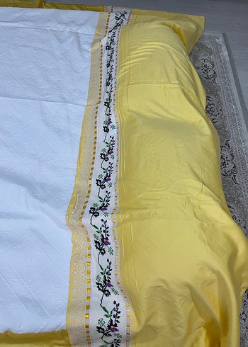Sarı İşlemeli Nevresim Takımı# - Görsel 5