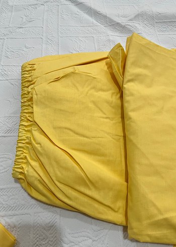 Sarı İşlemeli Nevresim Takımı# - Görsel 7