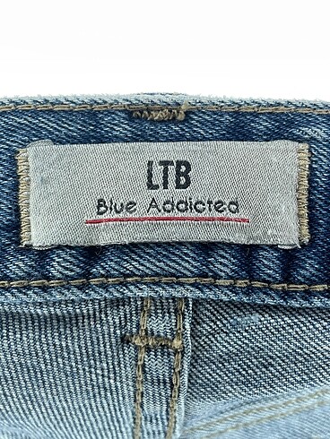 m Beden mavi Renk LTB Jean / Kot Şort %70 İndirimli.