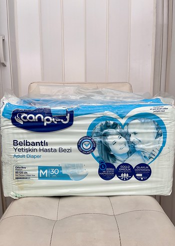 Canped Belbantlı Yetişkin Hasta Bezi M/30