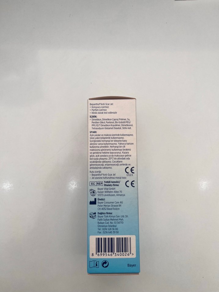Bepanthol Anti-Scar Jel 20g - Görsel 3