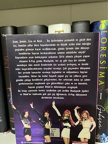  Black Pınk -Dünyayı sallayan K-pop kraliçeleri kitabı
