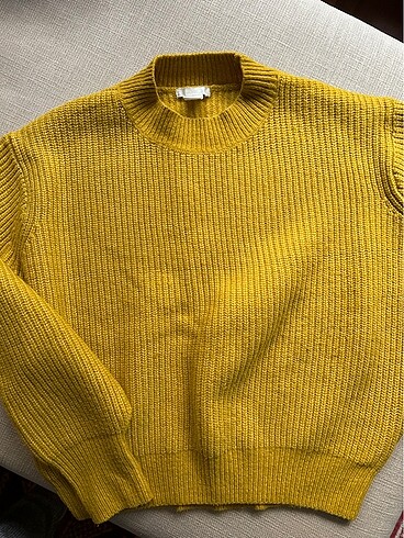 H&M sarı kazak