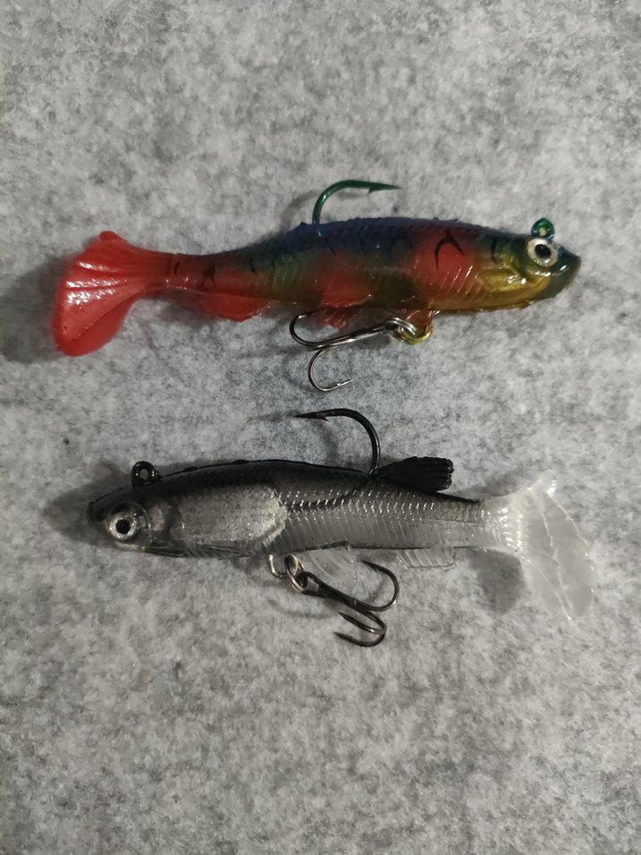 Renkli Sahte Balık Olta Yemleri (2 Adet) - Görsel 2