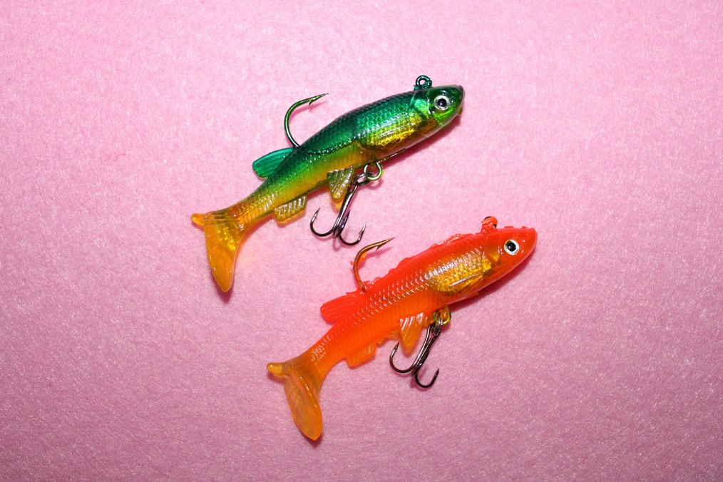 Renkli Sahte Balık Olta Yemleri (2 Adet) - Görsel 3