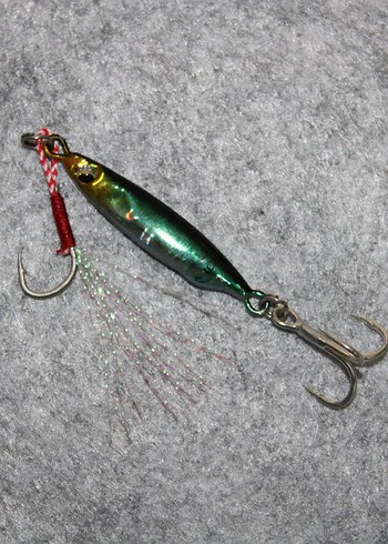 Çift Kancalı Metal Jig (1 Adet) - Görsel 3