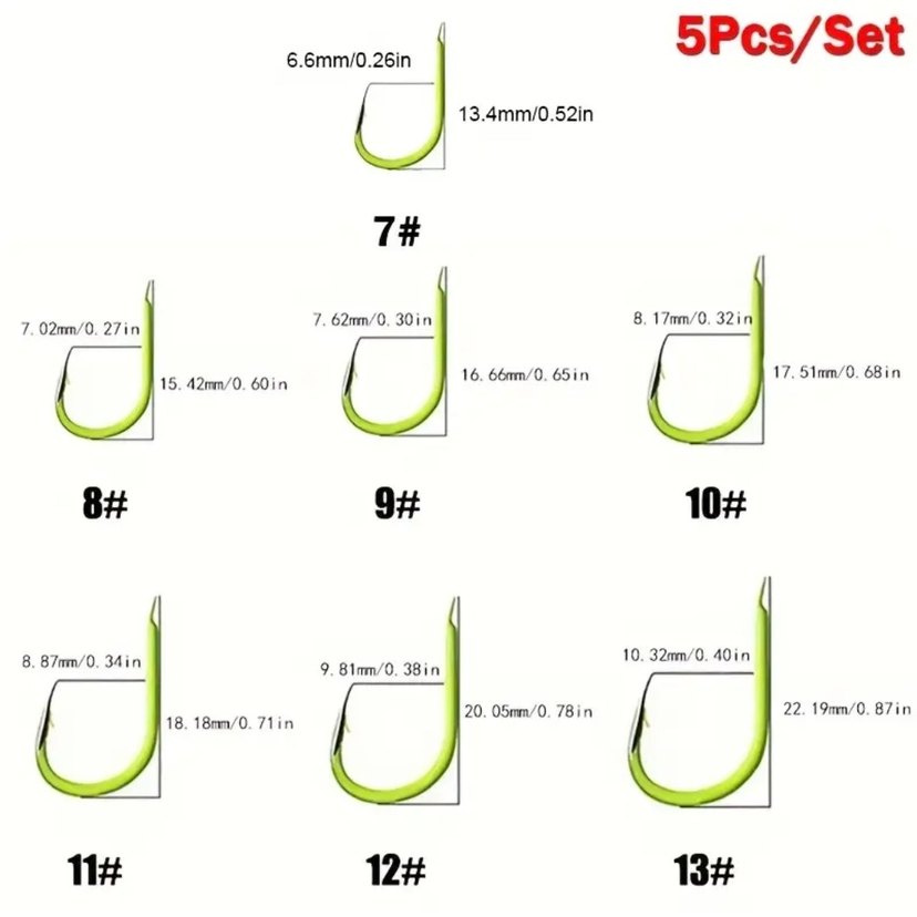 Yaylı Sistem 5li Olta Takımları - Görsel 3