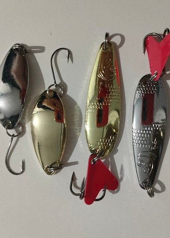 Renkli Metal Balıkçılık Kaşıkları Seti - Görsel 3