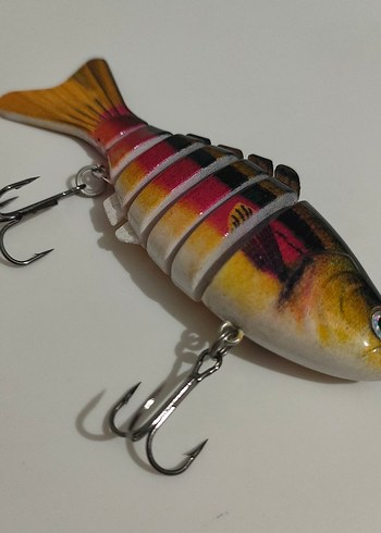 Renkli Çok Eklemli Maket Balık - Görsel 2