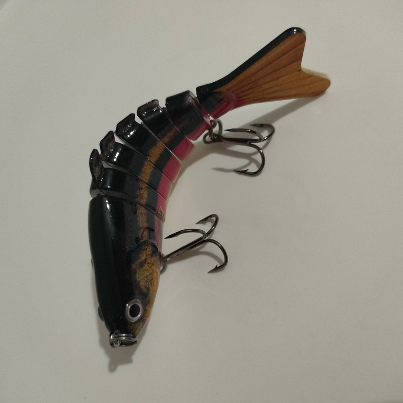 Renkli Çok Eklemli Maket Balık - Görsel 4