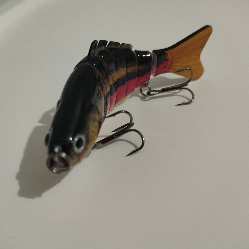 Renkli Çok Eklemli Maket Balık - Görsel 5