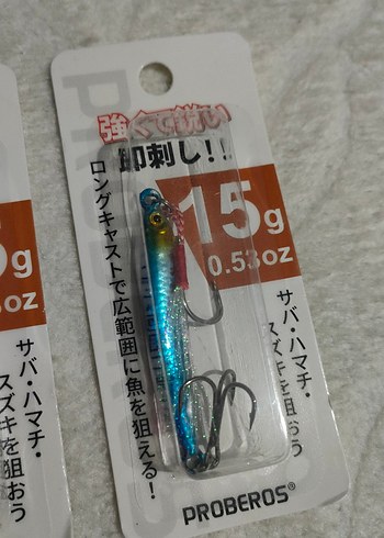 Renkli PROBEROS 15g Balıkçılık Jig Yem (1 adet) - Görsel 6