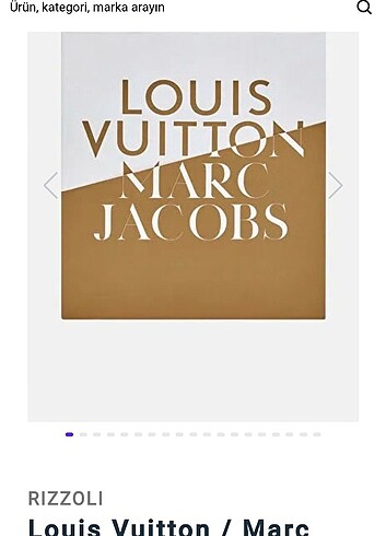 louis Vuitton marc Jacobs prestige kitap