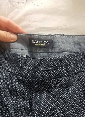 Nautica marka erkek şort 100/100pamuk kumaş yeni 