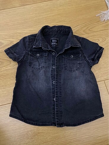 6-9 Ay Beden Lcw denim gömlek