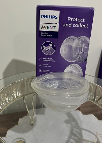 Philips Avent Göğüs Kabı - Mor - Görsel 2