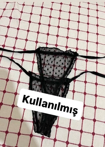 Siyah Gotik Desenli Tül Kadın İç Çamaşırı