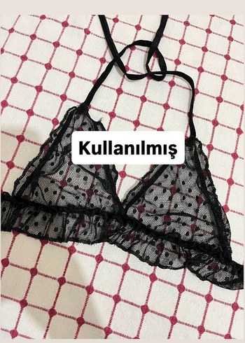 Penti Siyah Gotik Desenli Tül Kadın İç Çamaşırı