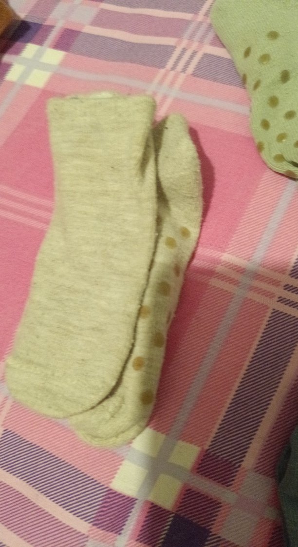 erkek Çocuk Yeşil Peluş Çorap - Görsel 4