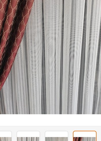 Beyaz Düz Tül Perde - Görsel 2