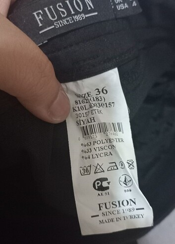 36 Beden Siyah kot etek
