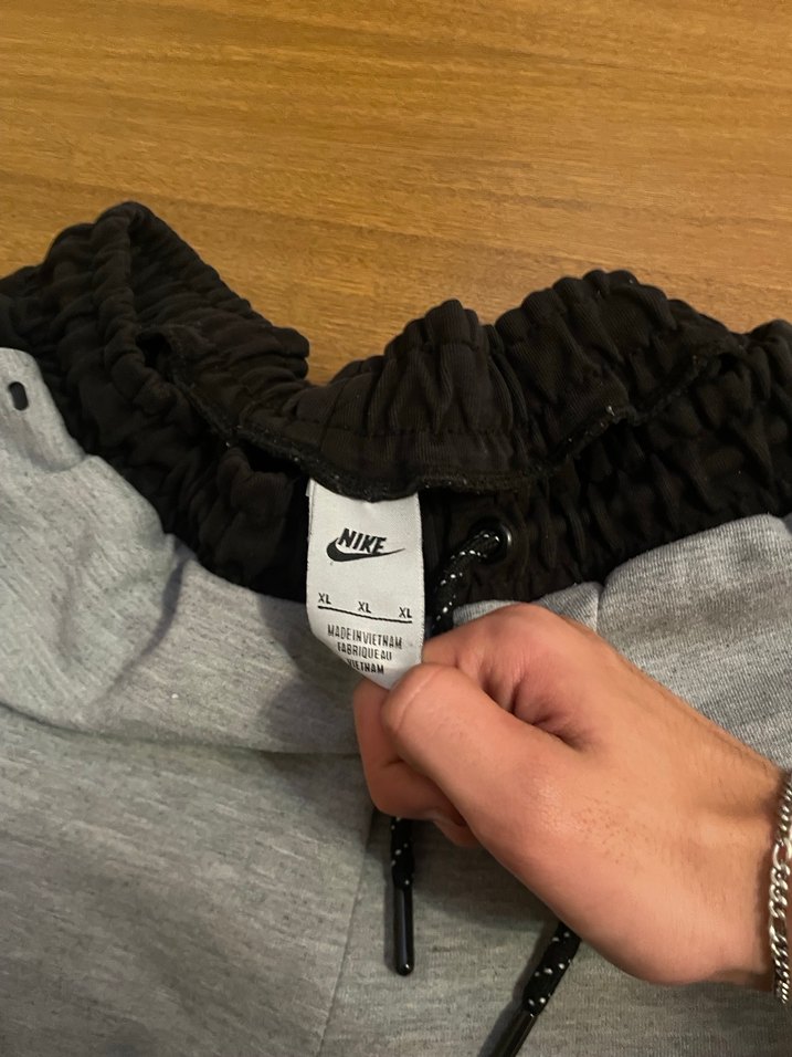 Orjinal Nike Siyah Gri Erkek Eşofman Altı - Görsel 5