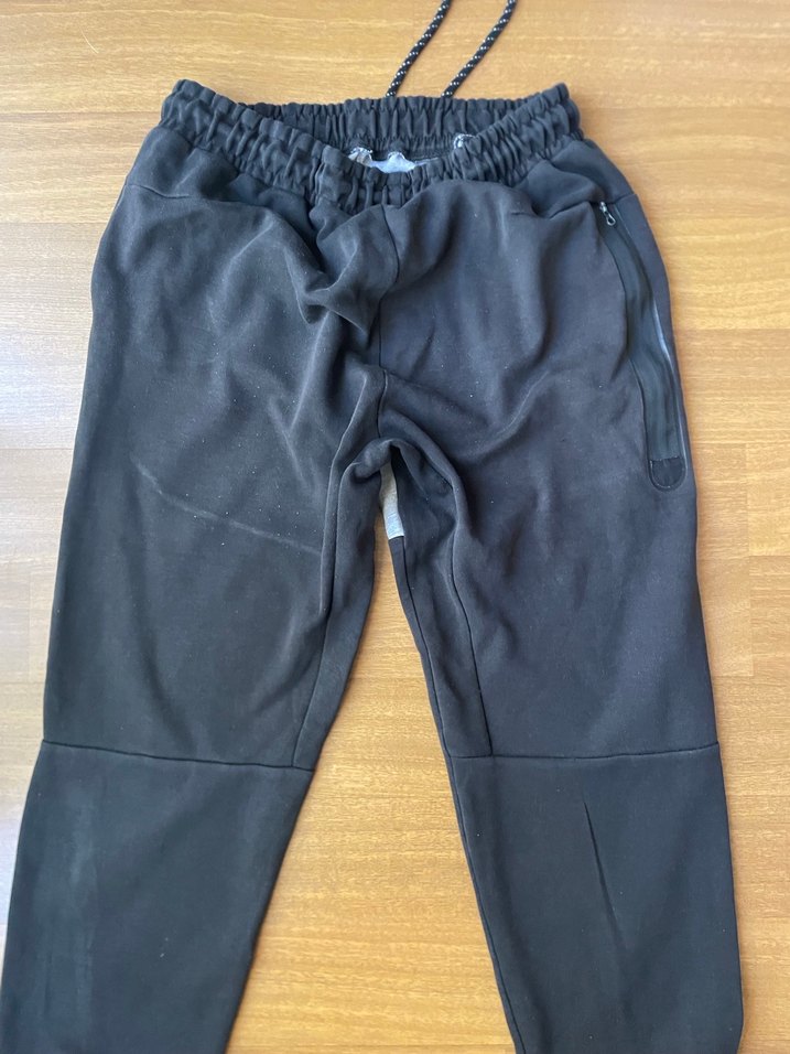 Orjinal Nike Siyah Gri Erkek Eşofman Altı - Görsel 4