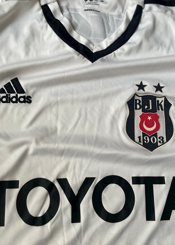 Orjinal Erkek Beyaz Adidas Beşiktaş Forma - Görsel 3