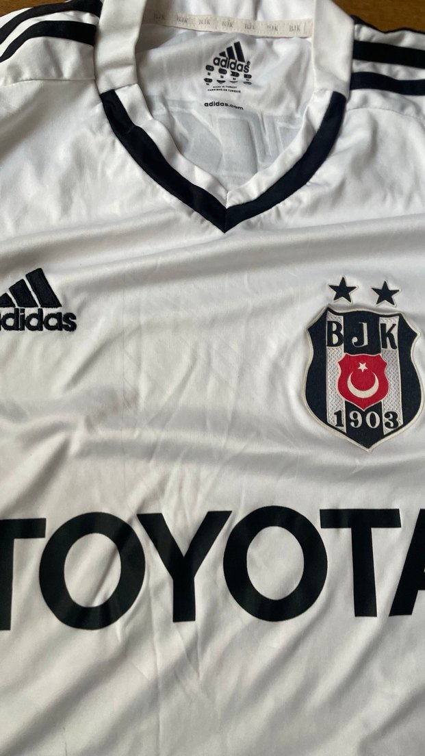 Orjinal Erkek Beyaz Adidas Beşiktaş Forma - Görsel 3