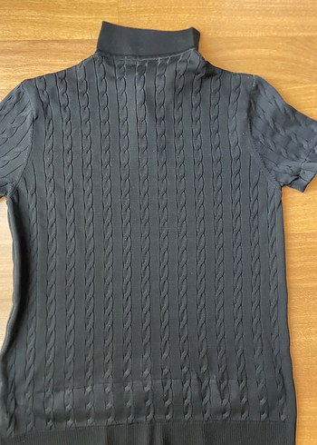 Erkek Siyah Polo Tişört - Görsel 3