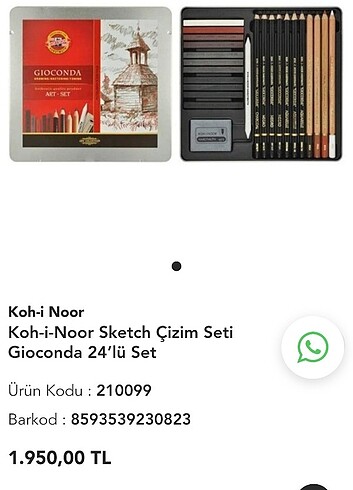 Beden Renk Koh i noor Sketching 8899 Eskiz Çizim seti