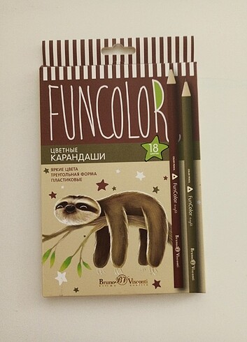Bruno visconti 18 renk funcolor boya kalemi