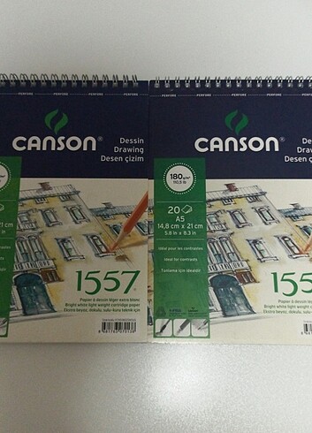 Canson A5 180gr sketchbook resim defteri