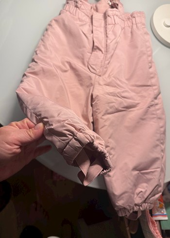 Kızlar için Pembe Askılı Bol Kesim Tulum - Görsel 2