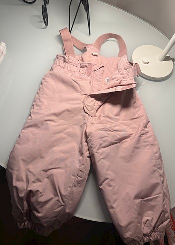 Kızlar için Pembe Askılı Bol Kesim Tulum - Görsel 3