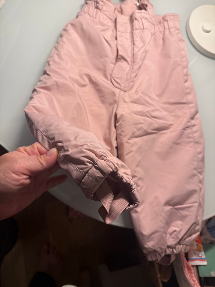 Kızlar için Pembe Askılı Bol Kesim Tulum - Görsel 2