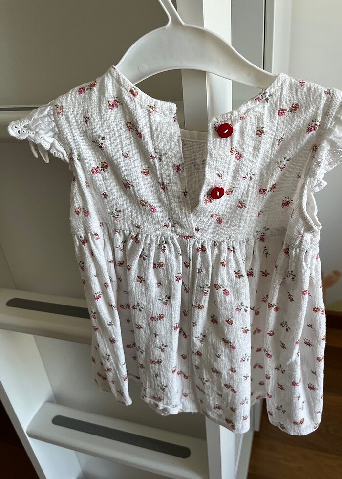 Elbise 2 yaş pamuklu keyen kumaş - Görsel 2