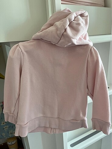 GAP kız çocuk kapuşonlu sweatshirt 2 yaş - Görsel 4