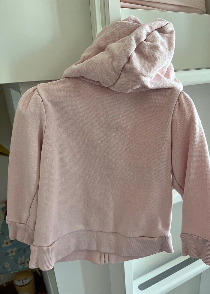 GAP kız çocuk kapuşonlu sweatshirt 2 yaş - Görsel 4