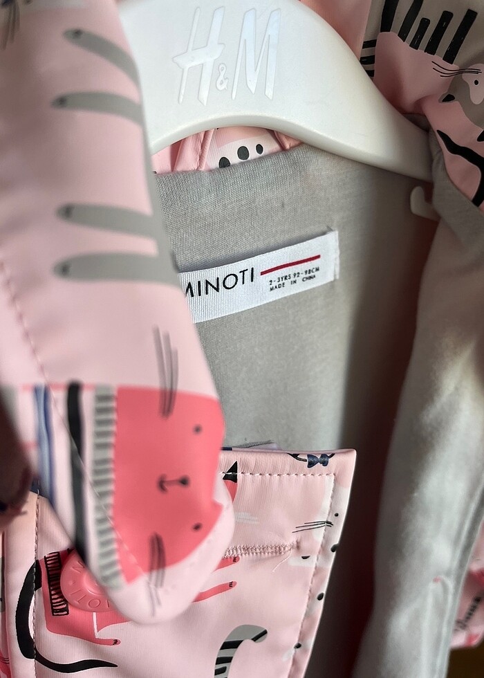 Kız çocuk yağmurluk 2-3 yaş - Görsel 5